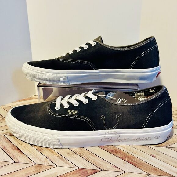 Vans Daniel Johnston x Skate Authentic Hi How Are You Project M 13 Sneakers Rare